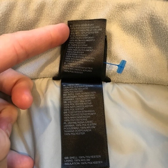 The North Face Cinnabar Triclimate Inner Jacket Grey Zip Front XL Outdoors - Picture 10 of 10